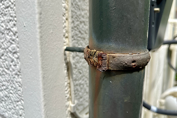 雨樋の部分補修